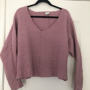 Pink Knit Sweater
